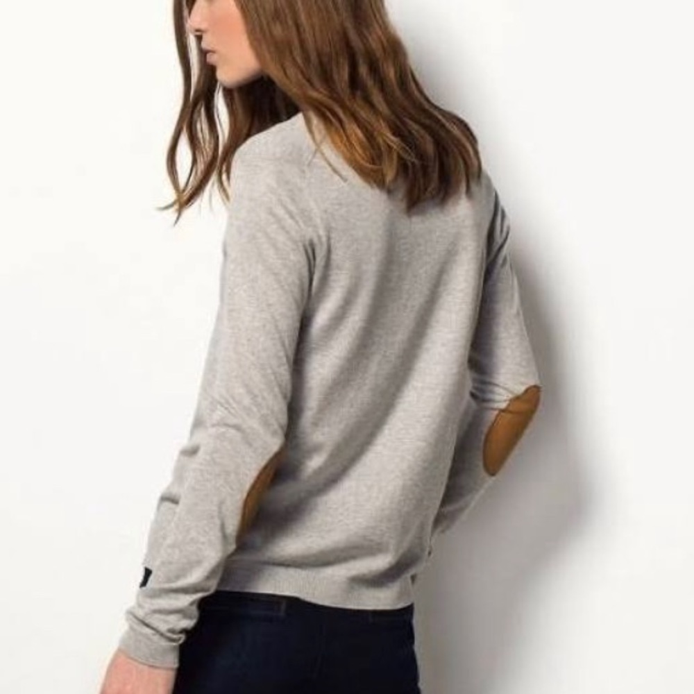 CASHMERE ACROBAT SWEATER WITH ELBOW PATCH